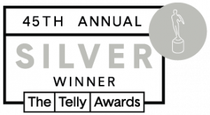 Silver Telly Award Winner